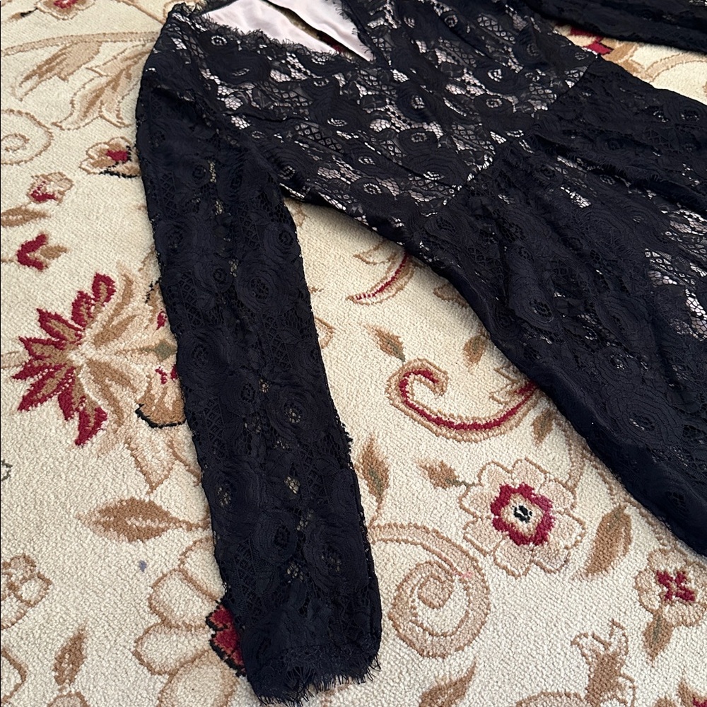 Francesca’s Lace Romper - Picture 2 of 9